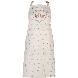 Фартук для готовки Clayre & Eef CAR41 бежевый 70x85 см