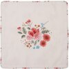 Декоративная подушка Clayre & Eef LRC21 Цветочный мотив бежевый 40x40 см хлопок