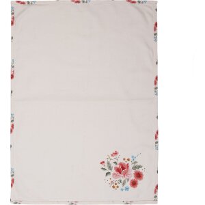 Clayre & Eef LRC42 Чайное полотенце бежевое 52x72 см