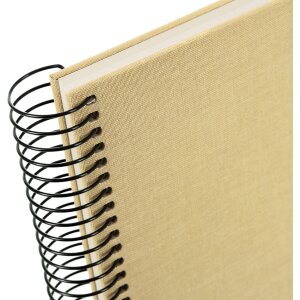 Goldbuch Spiralalbum Bella Vista beige 35x30 cm 40 weiße Seiten