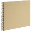 Goldbuch Spiralalbum Bella Vista beige 35x30 cm 40 weiße Seiten
