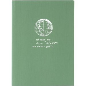 Блокнот Goldbuch cheeky & free moss green 15x22 см...