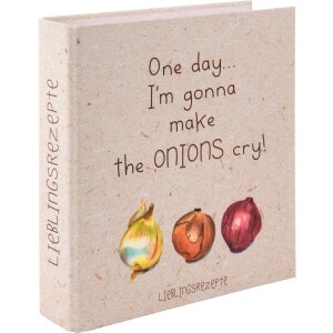 Папка для рецептов Goldbuch ONIONS 21x24 см 25 печатных...