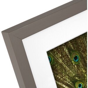 Goldbuch Holzrahmen Pino 20x30 cm taupe mit Passepartout 15x20 cm