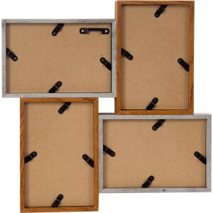 Рамка для галереи Goldbuch Бетон 4 фото 10x15 см 30x30 см