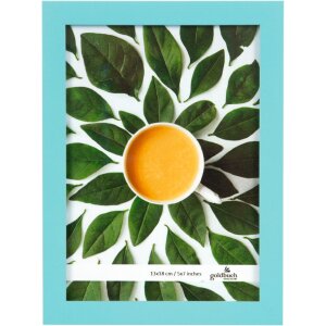 Goldbuch Bilderrahmen Summer Türkis 13x18 cm MDF...