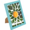 Goldbuch Bilderrahmen Summer Türkis 13x18 cm MDF Holzrahmen mit Aufsteller