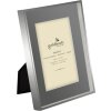 Goldbuch Metall Rahmen Argento 10x15 cm mit grauem Passepartout