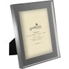 Goldbuch Metall-Rahmen Argento 15x20 cm mit grauem Passepartout