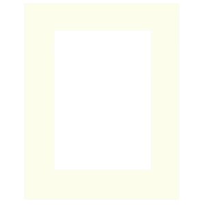 HNFD Passepartout nach Maß Bianco Latte weiß