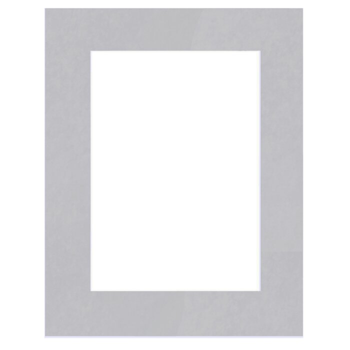 HNFD Fertig-Passepartout Lavanda 40 Größen grau