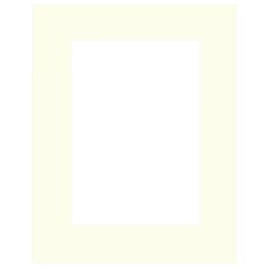 HNFD Passepartout 30x60 cm - 20x40 cm Bianco Latte