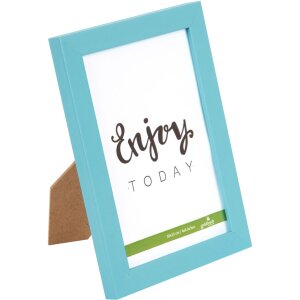 Goldbuch Bilderrahmen Summer MDF Holz Blau Türkis Natur 10x15-20x30