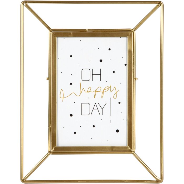 Металлическая портретная рамка Goldbuch Otranto 10x15 см - 15x20 см золото