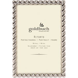 Goldbuch Ritorto Metall-Bilderrahmen 10x15 cm 13x18 cm Silber