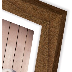 ZEP Holzrahmen Nelson 50x70 cm mittelbraun