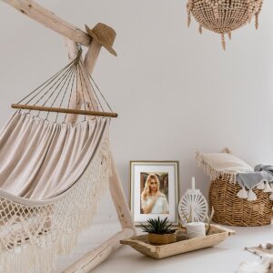 ZEP Bilderrahmen Palmi braun 30x40 cm MDF tiefes Profil inkl. Passepartout