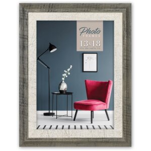 ZEP Bilderrahmen Enna grau 30x40 Zentimeter