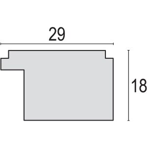 ZEP Bilderrahmen Avola braun 15x20 cm