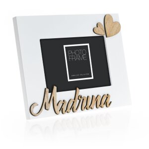 ZEP Holz-Fotorahmen Madrina weiß 10x15 Zentimeter
