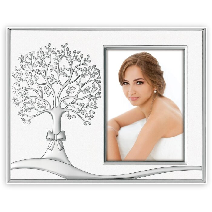 ZEP Metall Babyrahmen Numana 10x15 cm silber glänzend