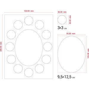 ZEP Babyrahmen 12 Monate Geburtstag Mein erstes Jahr 19,5x24 cm Silber