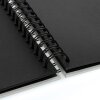 ZEP Spiralalbum Misty grau 25x25 cm 50 schwarze Seiten