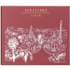 Panodia Spiralalbum Excapade Barcelone 27,5x23,2 cm 60 weiße Seiten