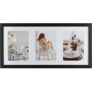 Фотогалерея Henzo Модерн 20x40 см черный 3 фото 10x15 см