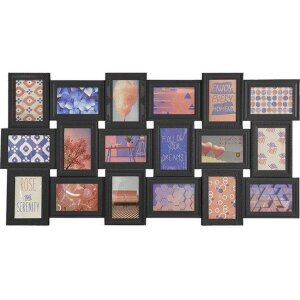 Модная фотогалерея 18 фотографий 10x15 см черный