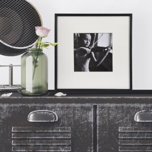 Henzo Viola Holzrahmen 50x50 cm dunkelbraun