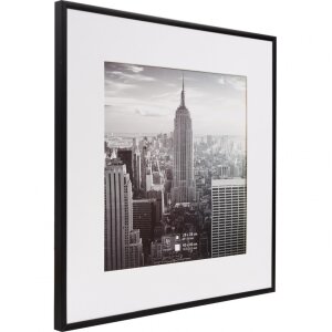 Henzo алюминиевая рама Manhattan black 40x40 см с пассатижами 30x30 см
