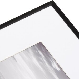 Henzo алюминиевая рама Manhattan black 40x40 см с пассатижами 30x30 см