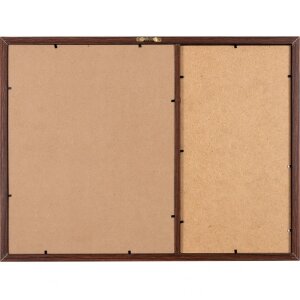 Henzo Доска для писем 37,5x52,5 см темно-коричневая Высококачественные деревянные буквы Emojis