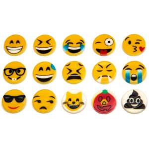 Henzo Доска для писем 37,5x52,5 см темно-коричневая Высококачественные деревянные буквы Emojis