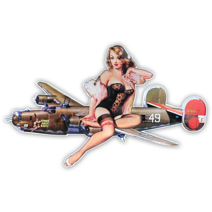 ZEP Оловянный знак Беатрикс 55x36 см