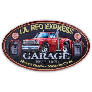 Жестяная вывеска ZEP Экспресс 48x28 см