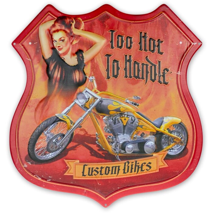 Жестяная табличка ZEP Virago 40x42 см