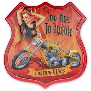 Жестяная табличка ZEP Virago 40x42 см