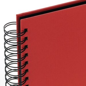 ZEP Spiralalbum Misty Papiereinband Fenster 50 schwarze Seiten 21x16 25x25 31x31