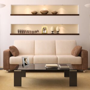 ZEP Holzrahmen Glam Gold Silber 10x15 cm bis 20x30 cm mit Aufsteller