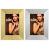 ZEP Holzrahmen Glam Gold Silber 10x15 cm bis 20x30 cm mit Aufsteller