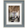 Hama Kunststoffrahmen Rustic grau-blau 10x15 cm mit Passepartout 9x13 cm