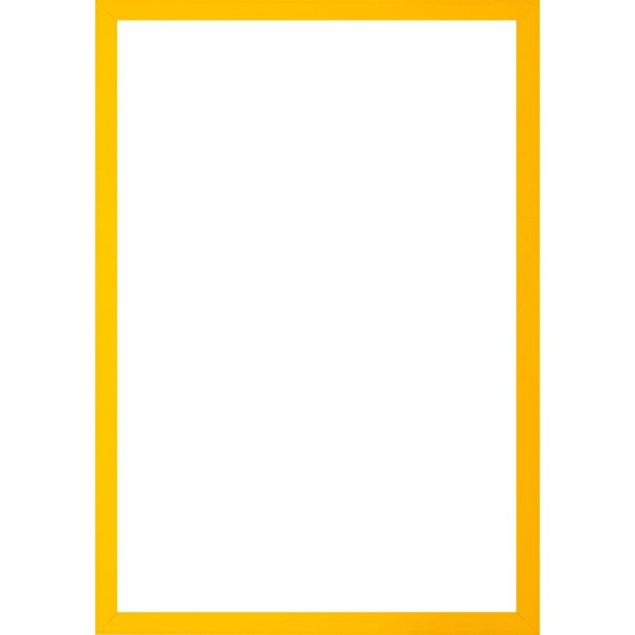 Деревянная рамка Walther Валенсия антибликовое стекло желтый 23x70 см