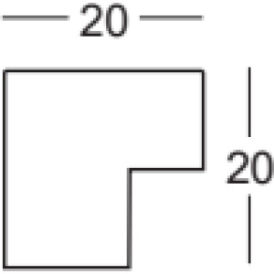 Деревянная рамка Walther Tarassa 13x18 см черное антибликовое стекло
