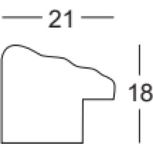 Деревянная рама Walther Пальма серая 60x80 см антибликовое стекло