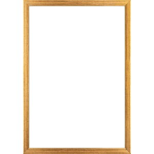 Деревянная рама Walther Валенсия прозрачное стекло золото 60x80 см