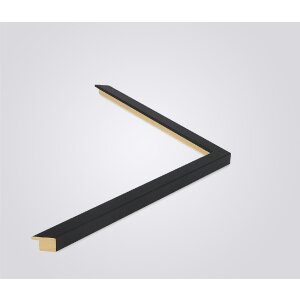 Деревянная рамка Walther Барселона 25x70 см черное прозрачное стекло