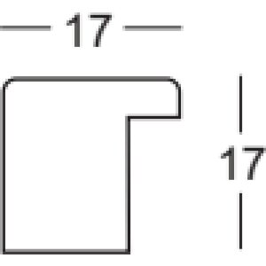 Деревянная рама Walther Барселона 42x59,4 см антрацит прозрачное стекло