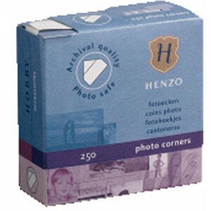 Уголки для фотографий Henzo 250 шт. белые
